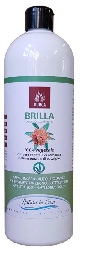 Cera vegetale lucidante per pavimenti e superfici Brilla 1lt