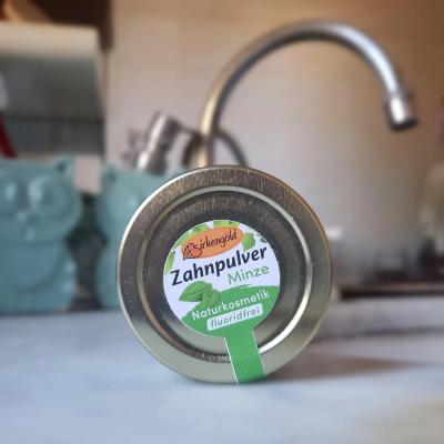 Dentifricio in polvere alla menta 30gr
